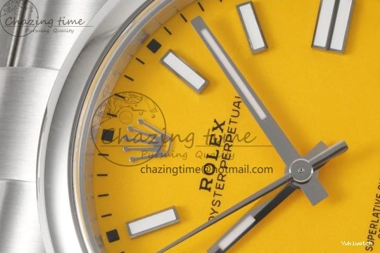 Perpetual Yellow 124300 KING Steel 904L Bracelet Best 1:1 on VR3230 SS Edition Oyster Dial 41mm 1225